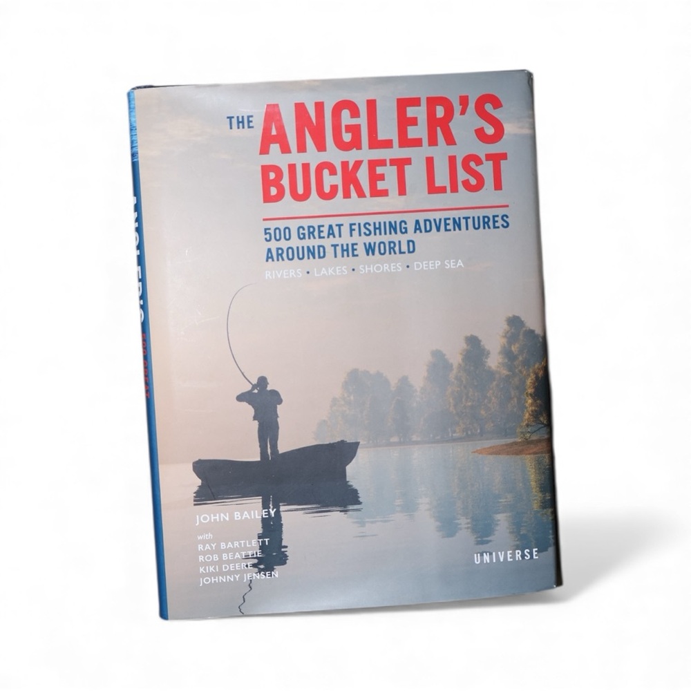 The Angler's Bucket List Book
